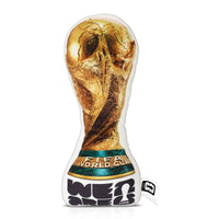 FIFA26 Trophy Throw Pillow 19.7 x 7.8 Inches Polyester