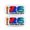 FIFA26 Throw Pillow Hosts & Trophy 21.6 x 9.4 Inches Polyster