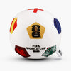 FIFA26 Throw Pillow Soccer Ball 11.8 Inches 12 Teams Pattern
